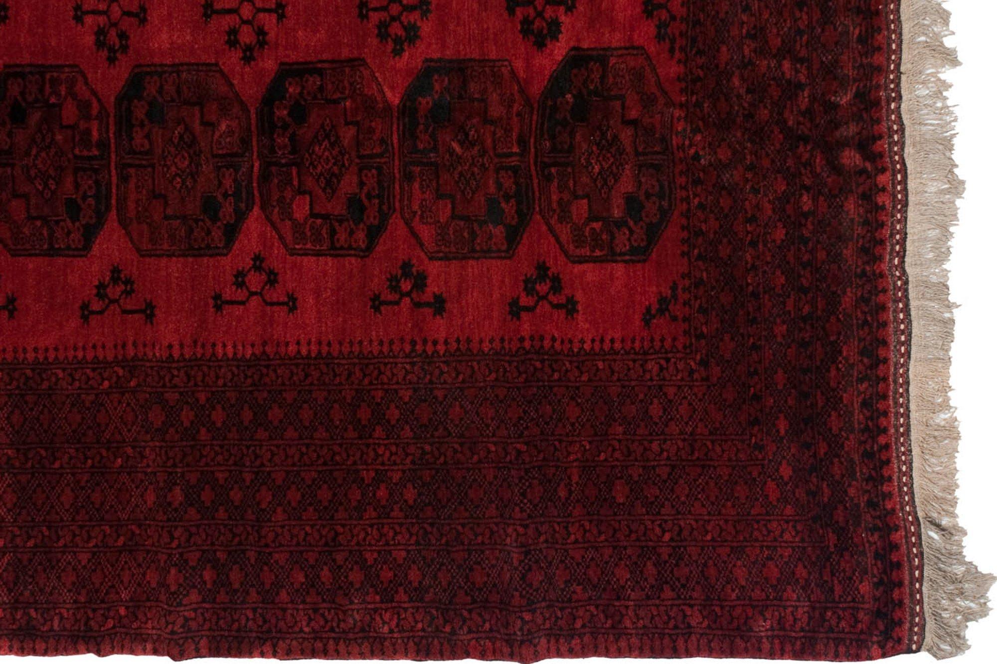 Wool Vintage Afghani Ersari Design Carpet  For Sale