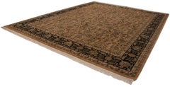 New Indian Heriz Design Carpet