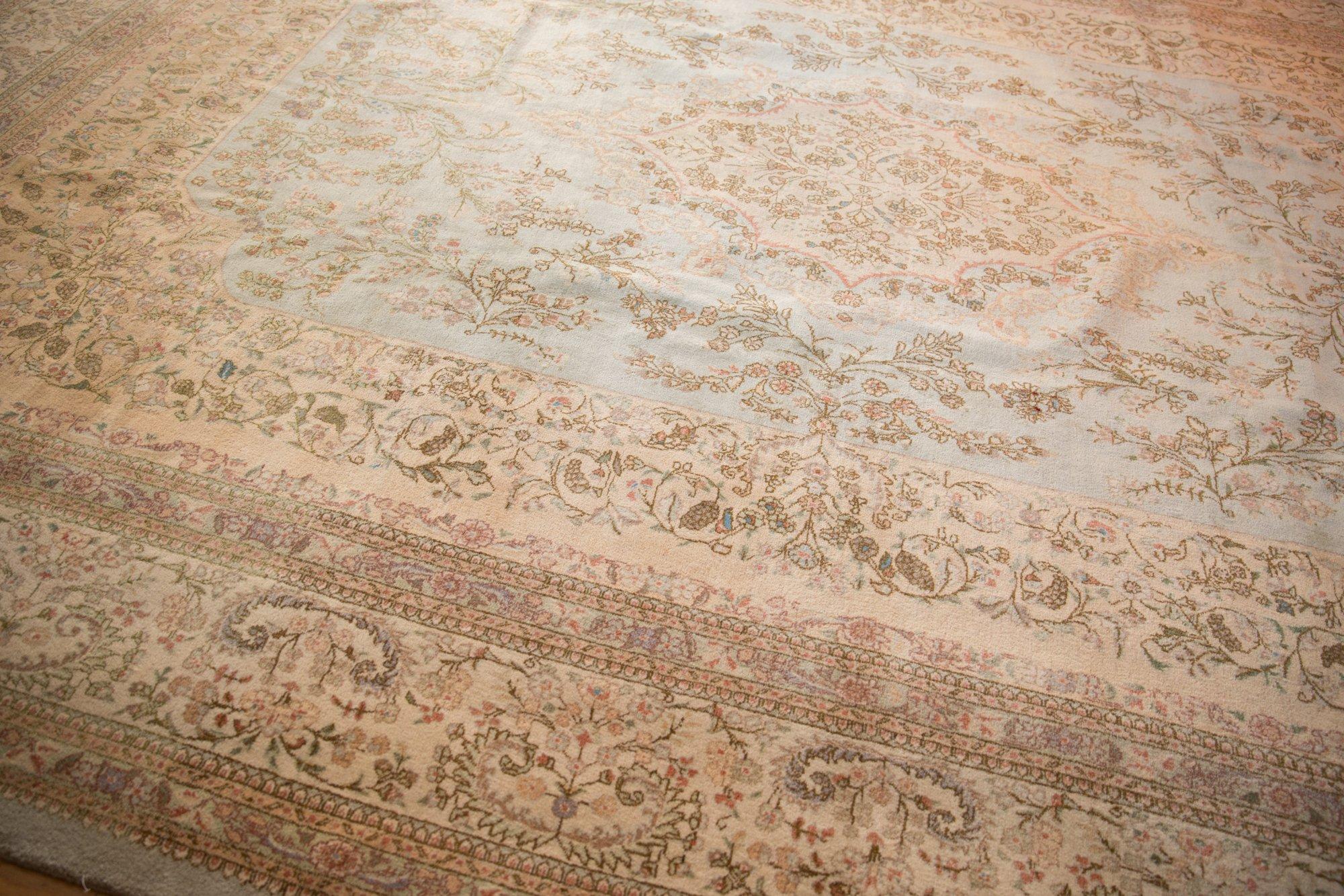 Mid-20th Century Vintage Tabriz Carpet For Sale