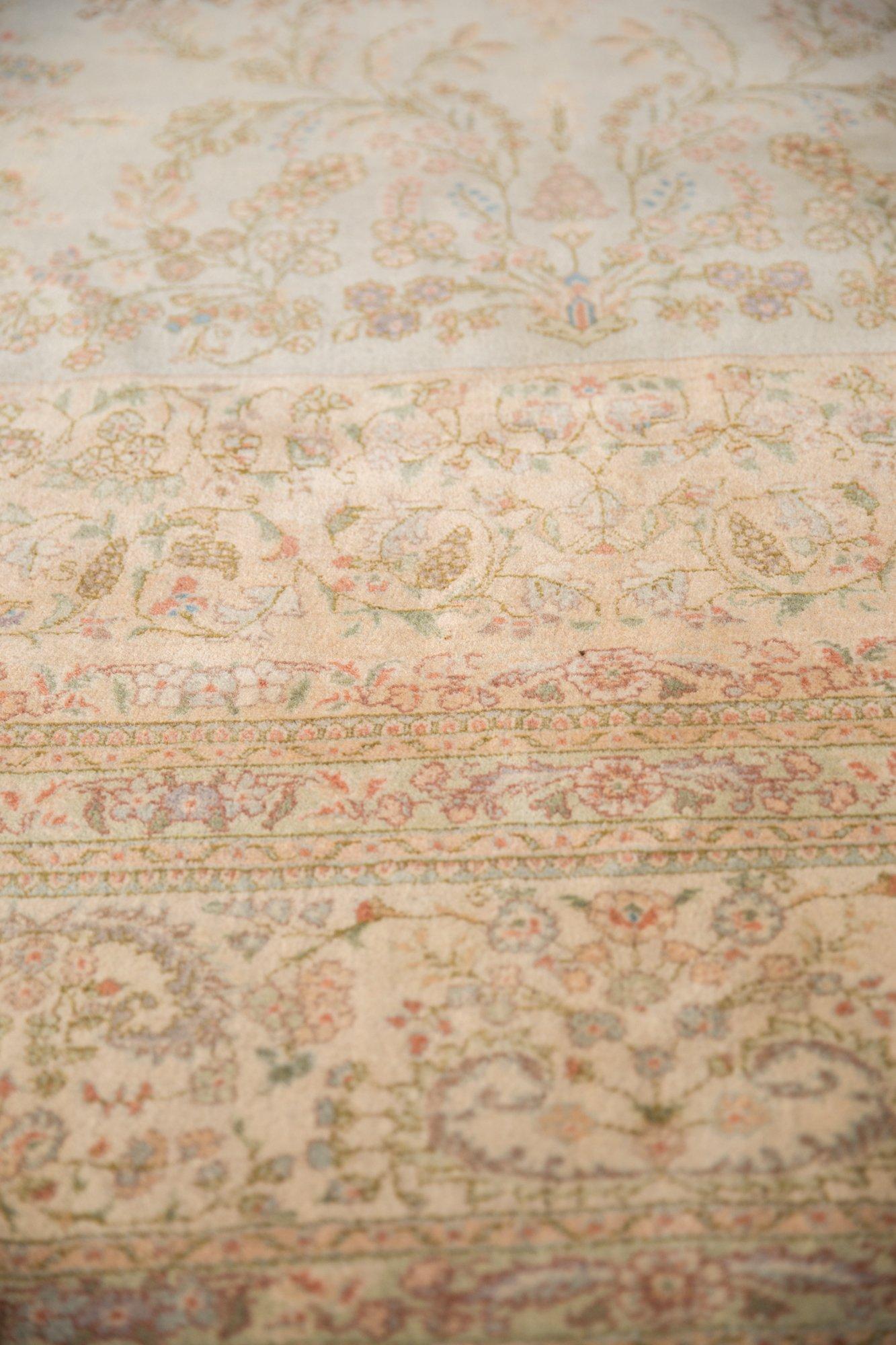 Cotton Vintage Tabriz Carpet For Sale
