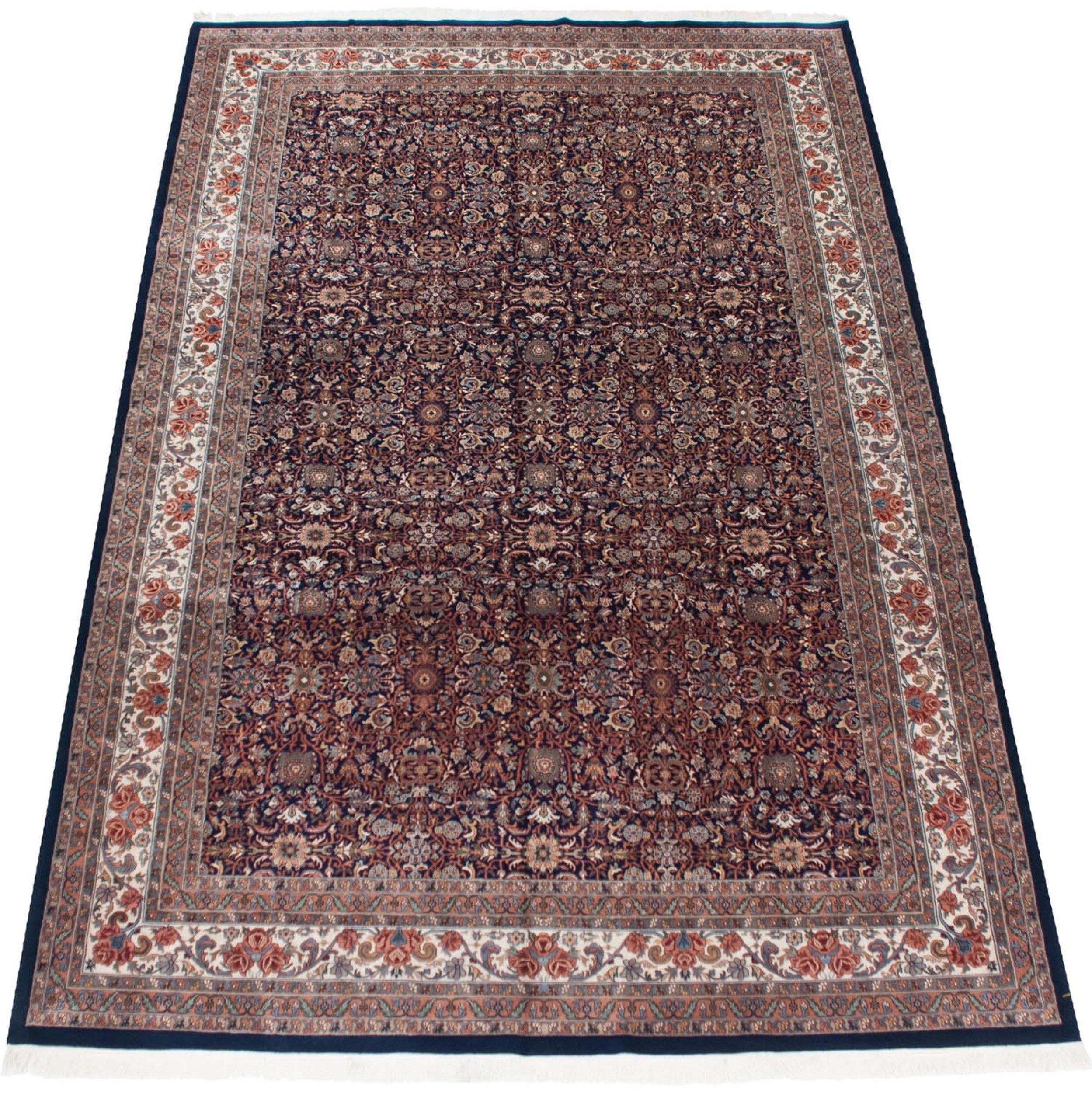 Late 20th Century Vintage Indian Bijar Design Carpet For Sale