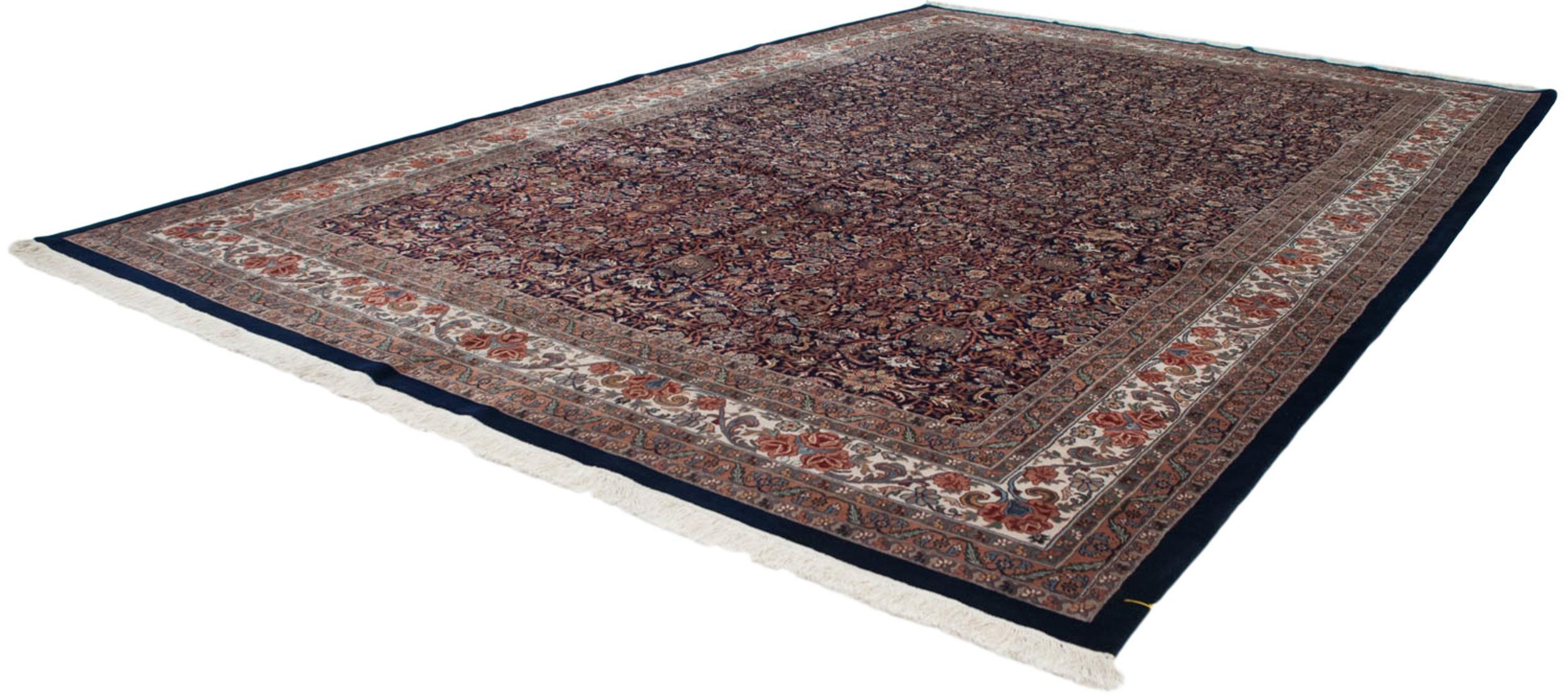 Vintage Indian Bijar Design Carpet For Sale 2