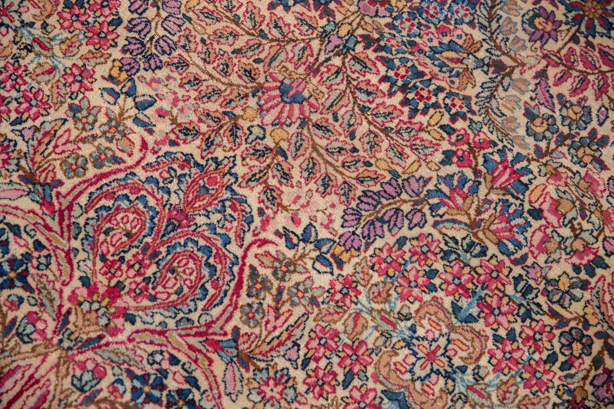Vintage Lavar Kerman Carpet For Sale 7