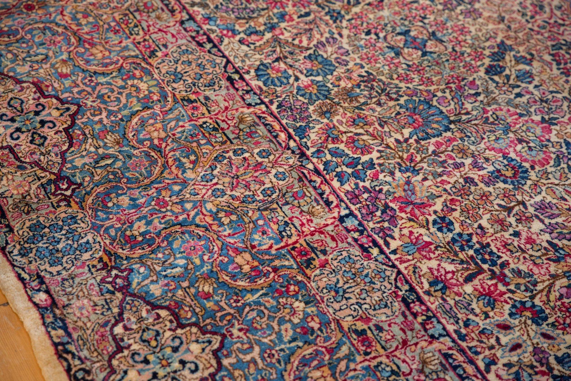 Mid-20th Century Vintage Lavar Kerman Carpet For Sale