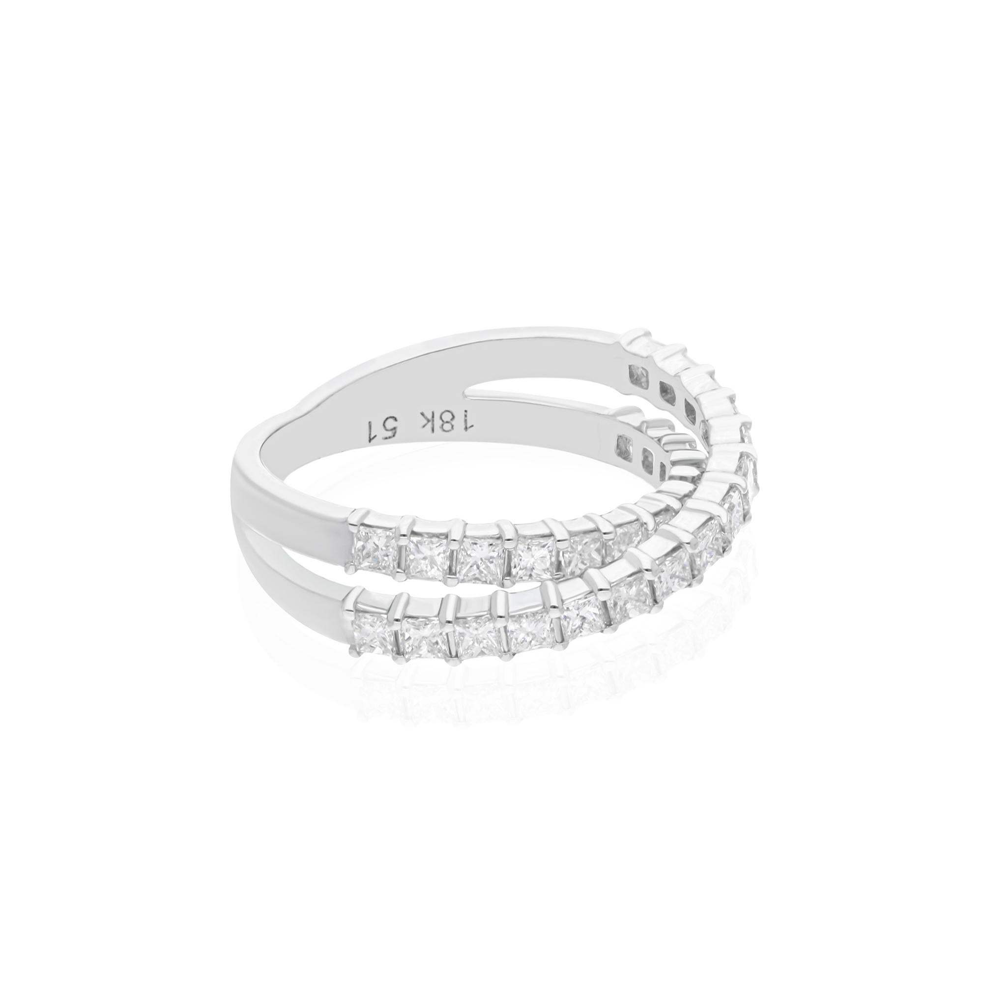 Cast from 18-karat gold, these exquisite ring is handset with 1.16 carats of sparkling diamonds.

The ring is a size 7 US and may be resized to larger or smaller upon request. FOLLOW SPECTRUM JEWELS storefront to view the latest collection &