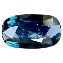 1,16 Karat Teal Blue Sapphire Stein Cushion Cut Madagaskars Edelstein