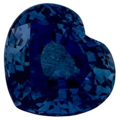 1.16 Ct Blue Sapphire Heart Loose Gemstone