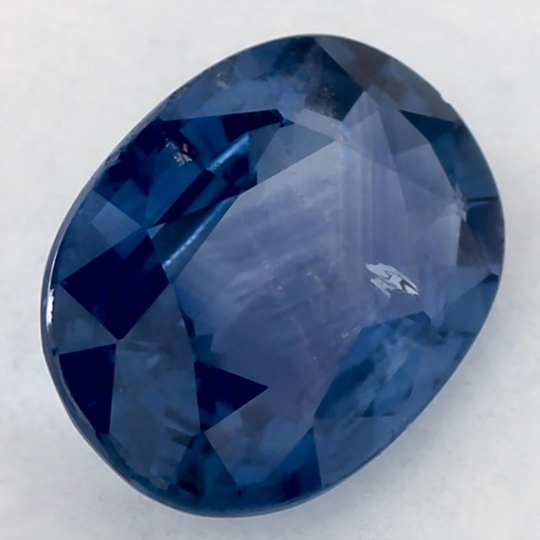 1.16 Karat Blauer Saphir Oval Loser Edelstein im Zustand „Neu“ im Angebot in Fort Lee, NJ