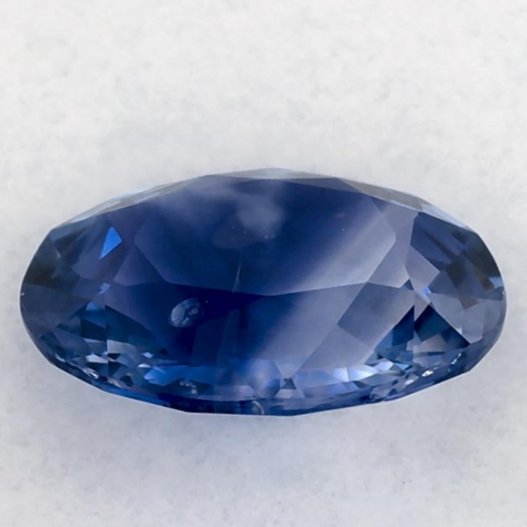 1.16 qt Zafiro Azul Oval Gema Suelta en Nuevo estado para la venta en Fort Lee, NJ