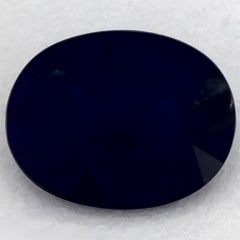 1.16 carati di zaffiro blu ovale sfuso