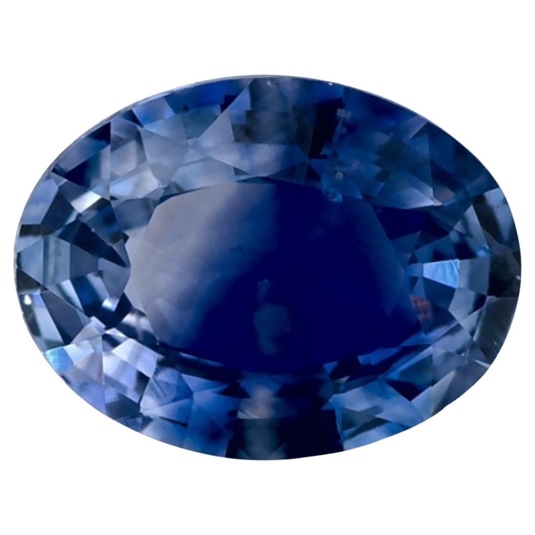 1.16 Karat Blauer Saphir Oval Loser Edelstein
