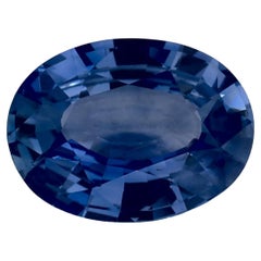1.16 Ct Blue Sapphire Oval Loose Gemstone