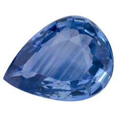 1.16 Ct Blue Sapphire Pear Loose Gemstone (pierre précieuse en vrac)