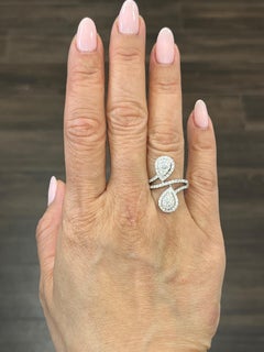 Exquisite 1.16 Carat Diamond Ring -  18k White Gold