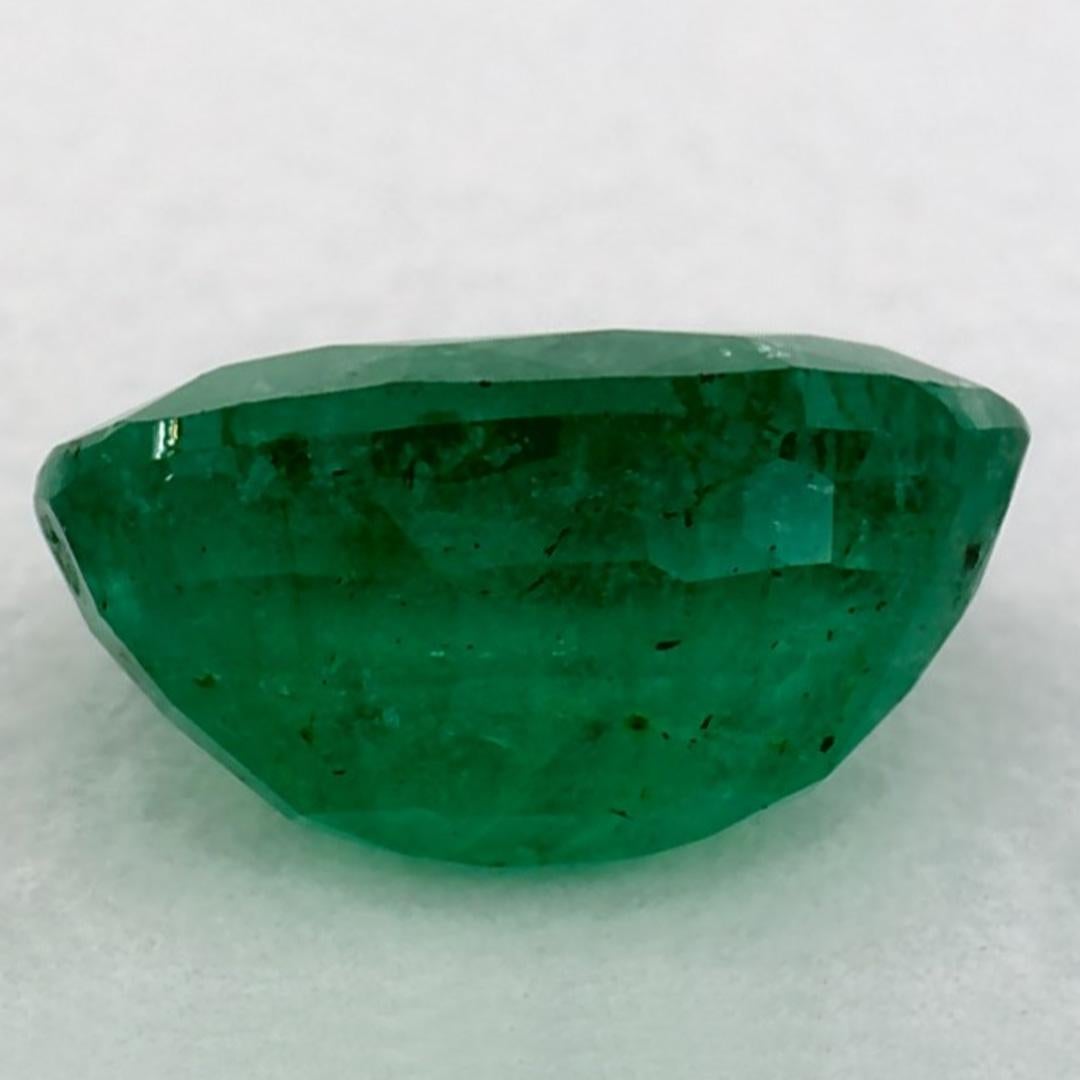1.16 Ct Emerald Oval Loose Gemstone (pierre précieuse en vrac) Neuf - En vente à Fort Lee, NJ