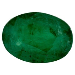 1.16 Ct Emerald Oval Loose Gemstone (pierre précieuse en vrac)