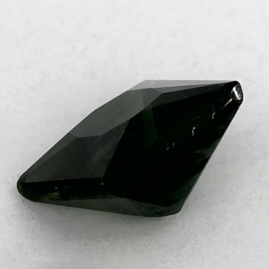 1.16 qt Zafiro verde Asscher Gema Suelta en venta 2