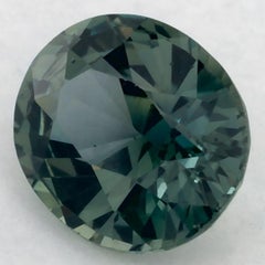 1.16 carati di zaffiro verde ovale sfuso