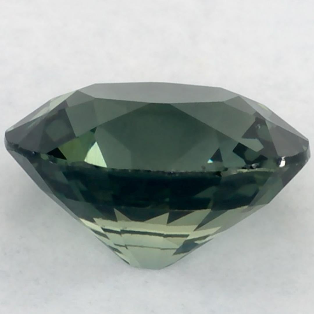 1.16 Karat Grüner Saphir Oval Loser Edelstein im Zustand „Neu“ im Angebot in Fort Lee, NJ