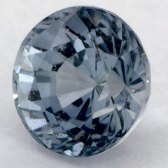 1.16 Ct Green Sapphire Round Loose Gemstone (Saphir vert rond en vrac)