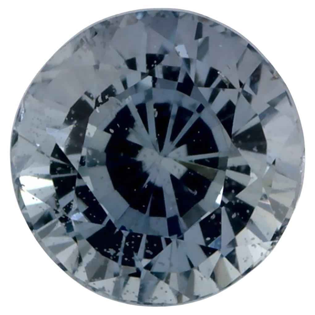 1.16 Ct Green Sapphire Round Loose Gemstone
