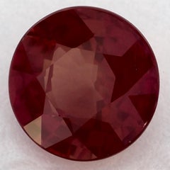 1.16 Ct Ruby Round Loose Gemstone