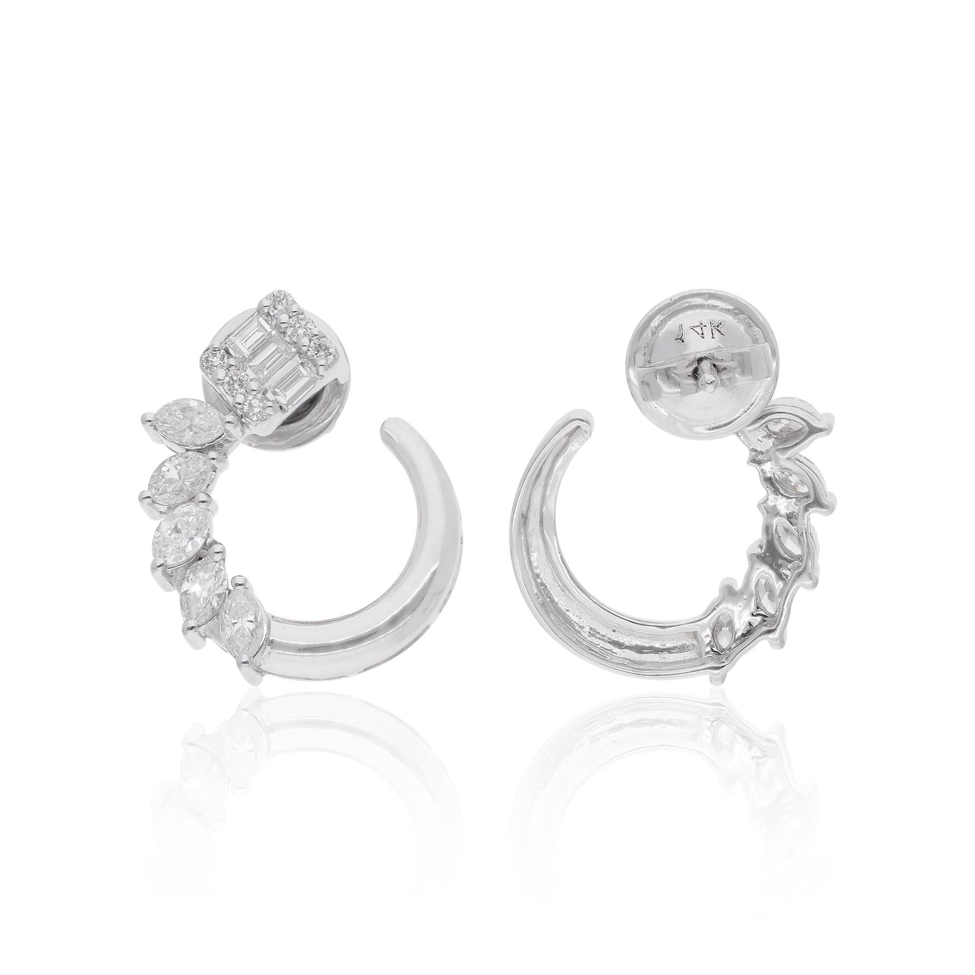 Fundidos en oro de 14 quilates, estos exquisitos pendientes están engastados con 1,16 quilates de brillantes diamantes.

SIGUE LA TIENDA DE SPECTRUM JEWELS para ver la última colección y piezas exclusivas. Spectrum Jewels se enorgullece de ser uno