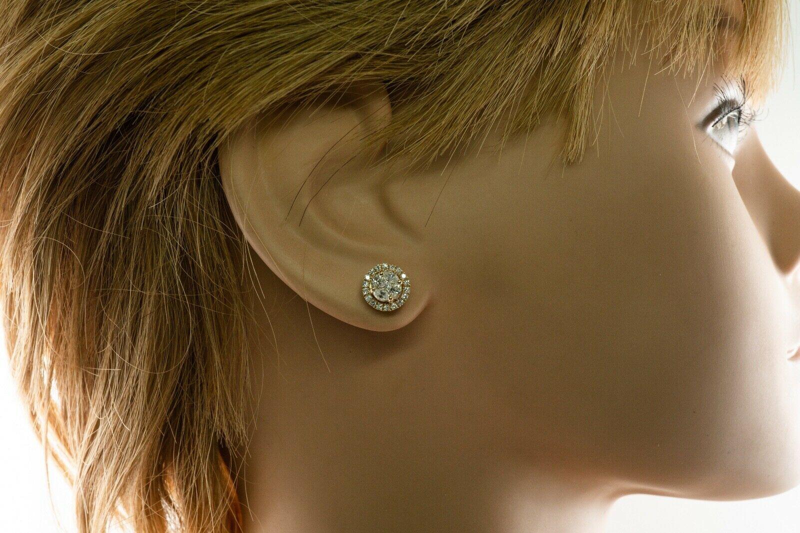 circle diamond earrings men