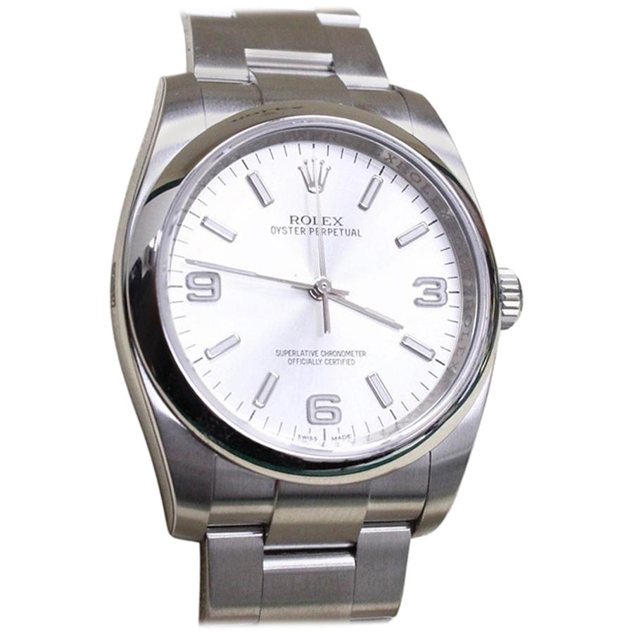 116000 Oyster Perpetual Stainless Steel Box and Papers 2015
