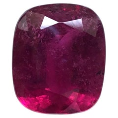 11,61 quilates de rubelita con corte en cojín, de máxima calidad para joyería fina, piedra preciosa natural