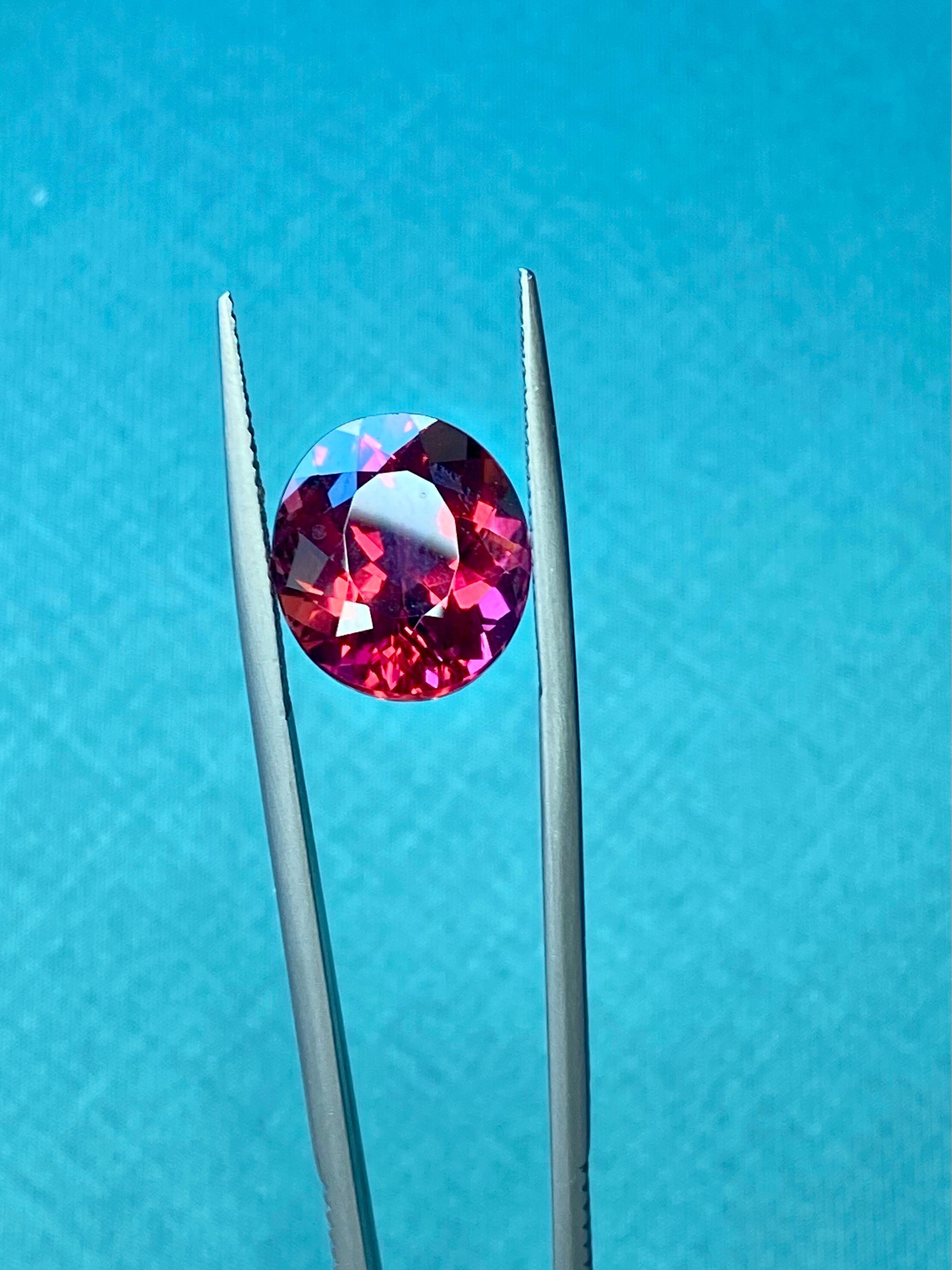 11.66 Carat Red Tourmaline  For Sale 1