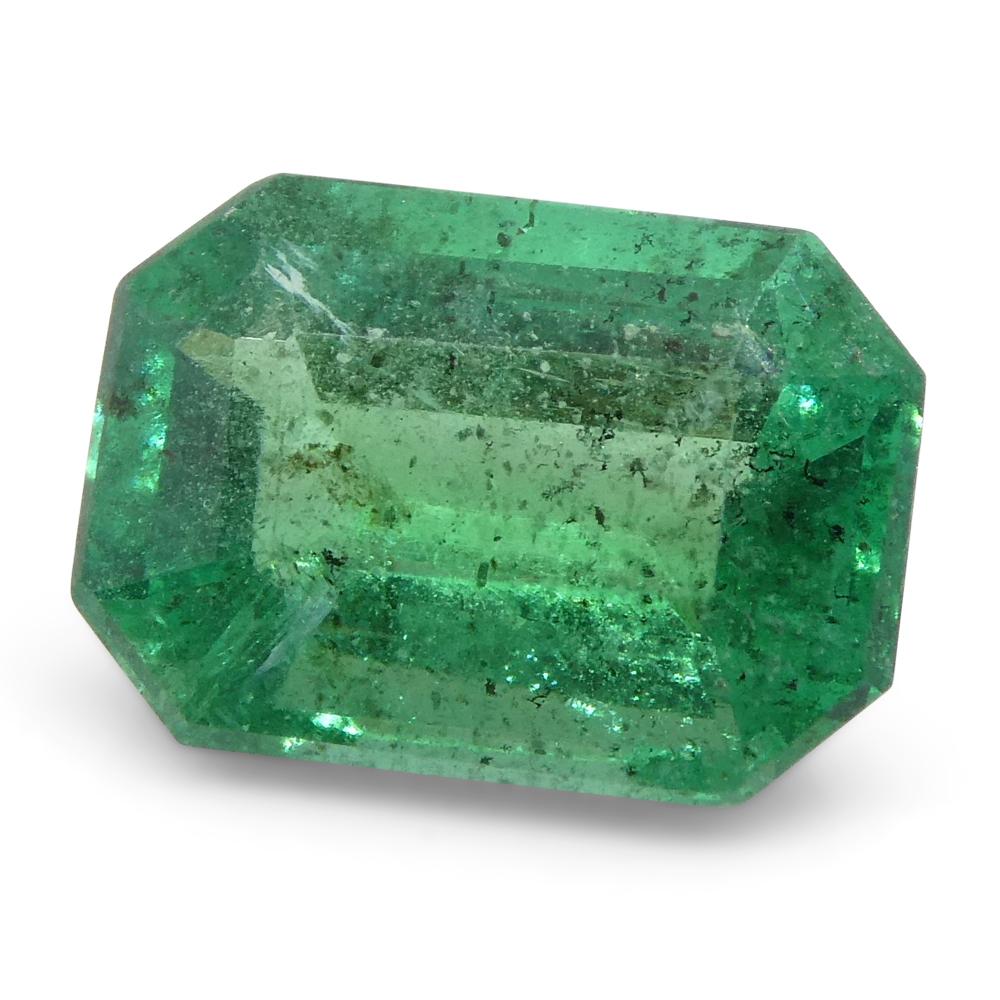 1.16ct Emerald Cut Emerald For Sale 2