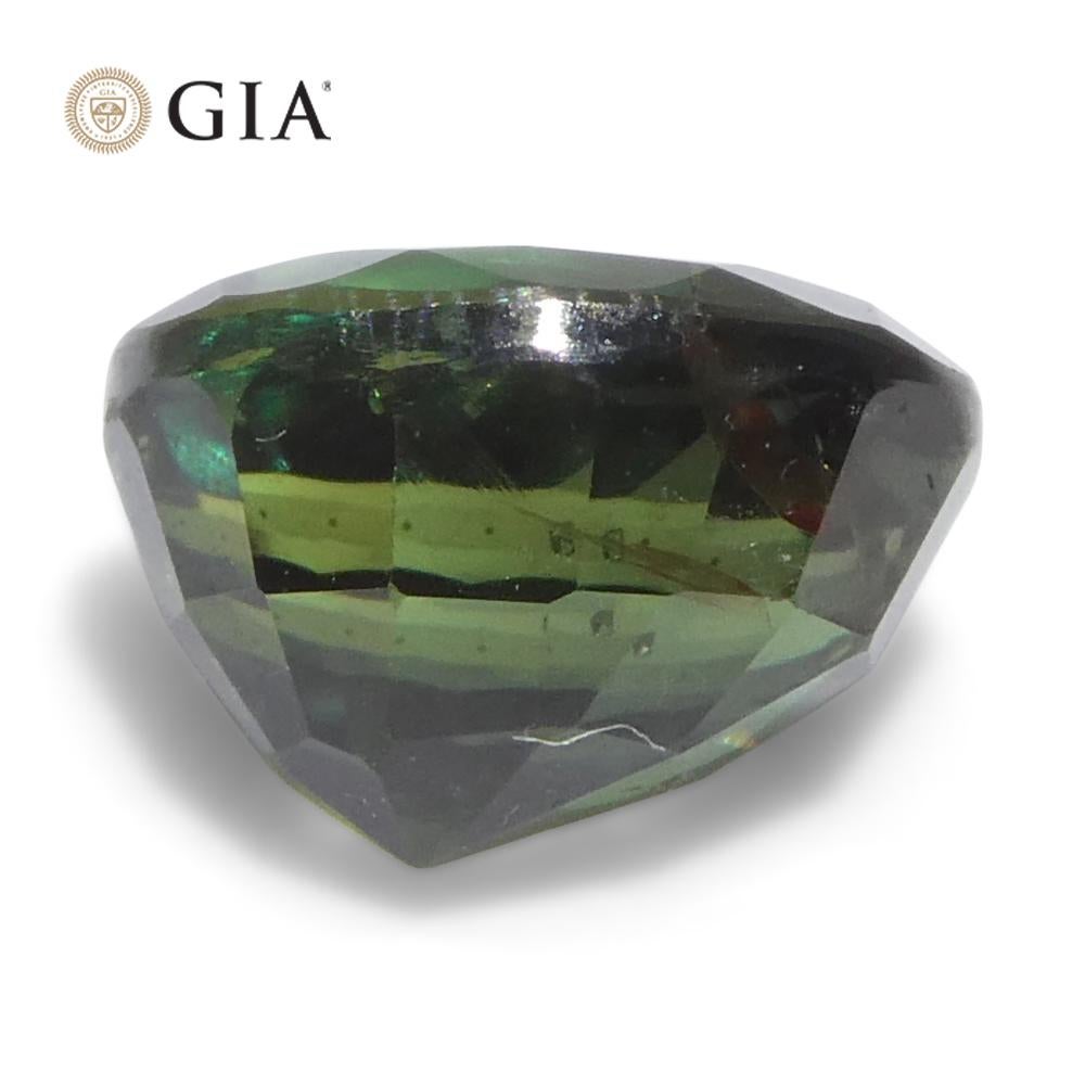 1.16ct Oval Bluish Green to Purple Alexandrite GIA Certified Madagascar Unheated en vente 5