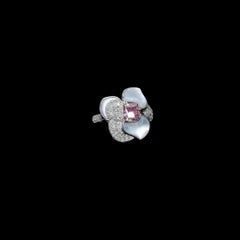 1.17 Karat Fancy Pink Diamond Ring VS Clarity AGL zertifiziert