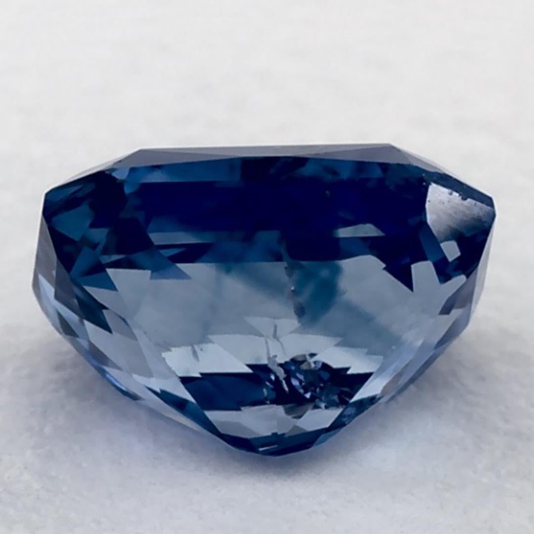 Pierre précieuse taille octogonale saphir bleu 1.17 carat Neuf - En vente à Fort Lee, NJ