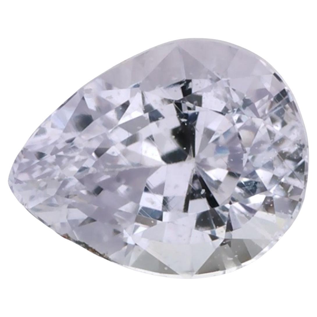 1.17 Ct Blue Sapphire Pear Loose Gemstone For Sale