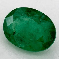 1.17 Ct Emerald Oval Loose Gemstone