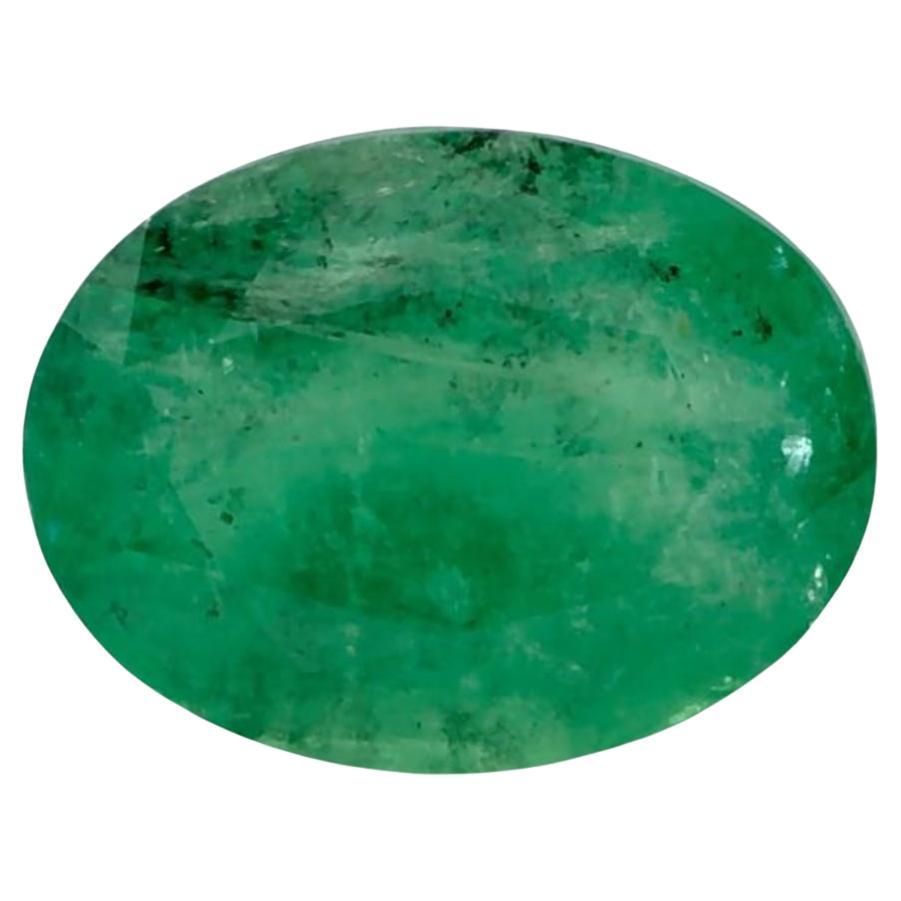 1.17 carati di smeraldo ovale sfuso