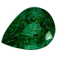 1.17 Ct Emerald Pear Loose Gemstone (pierre précieuse en vrac)