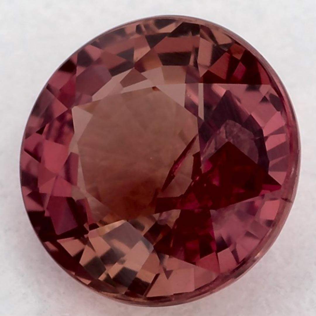 Round Cut 1.17 Ct Ruby Round Loose Gemstone For Sale