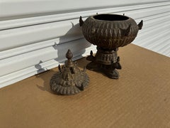 11.75" Thai Holy Water Naga Bronze