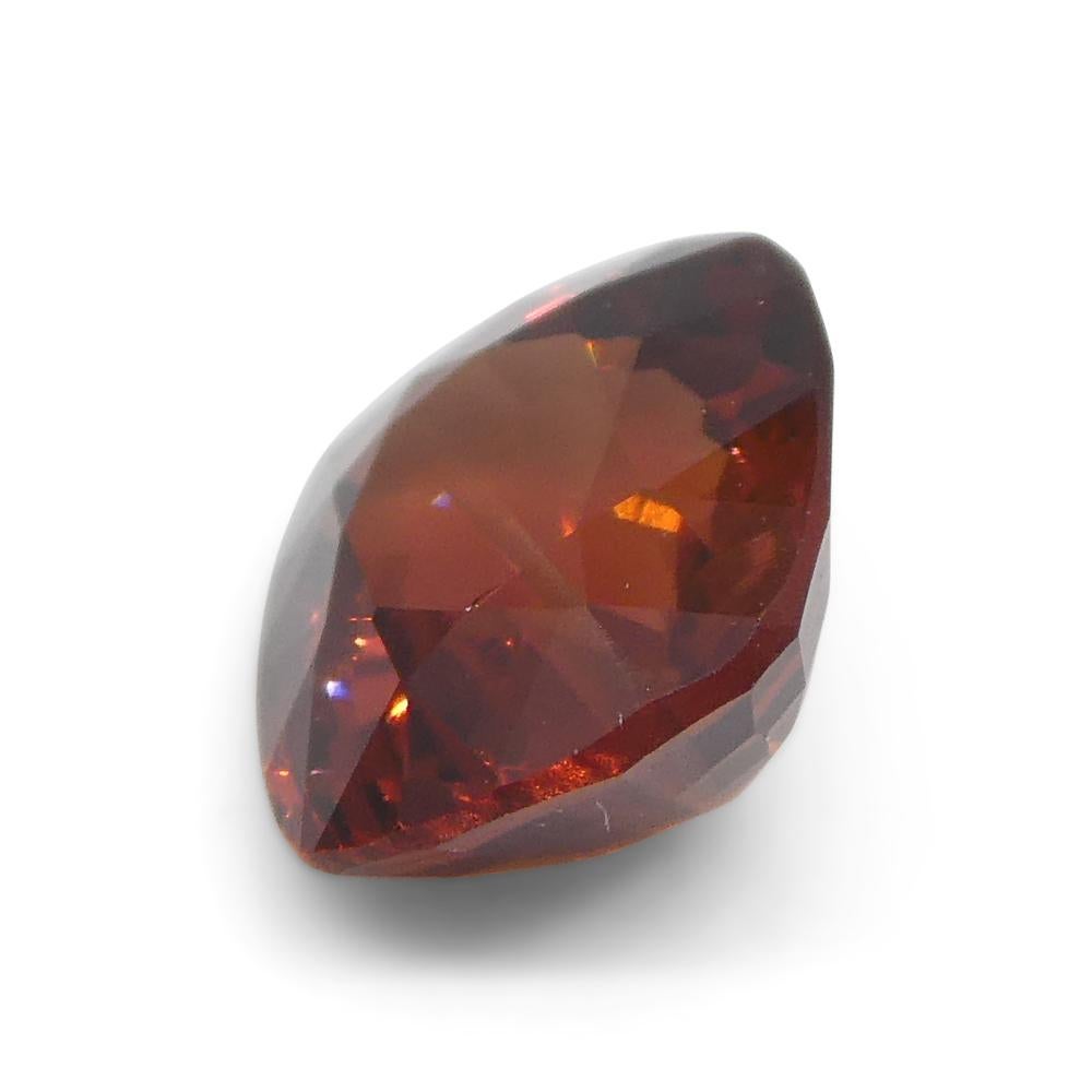 1.17ct Cushion  Red Spinel from Sri Lanka Unheated In New Condition For Sale In Toronto, Ontario