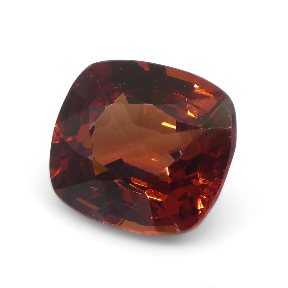 Women's or Men's 1.17ct Cushion  Red Spinel from Sri Lanka Unheated For Sale