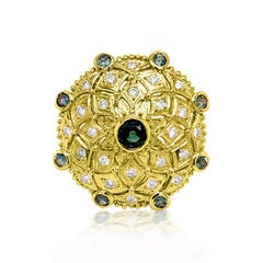 1.17ct Natural Alexandrite 14K Yellow Gold Ring