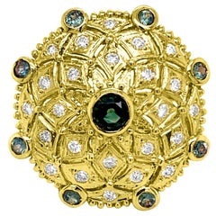 1.17ct Natural Alexandrite 14K Yellow Gold Ring