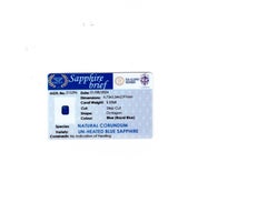 1.17ct Royal Blue Sapphire / Natural sapphire (6.75x5.34x2.97mm)
