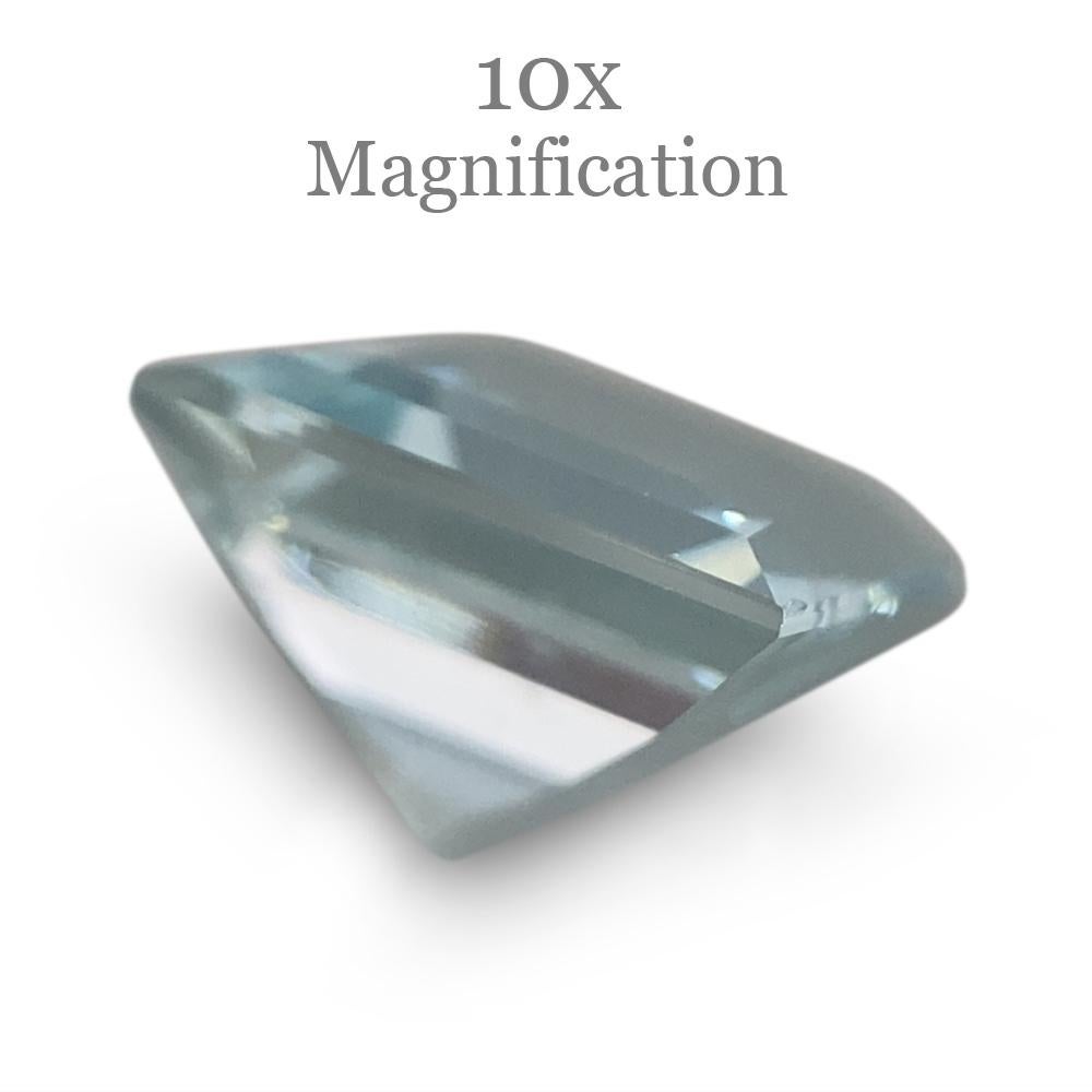 1.17ct Square Aquamarine For Sale 1