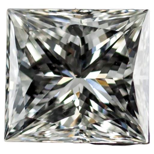 1.18 Carat Loose H / VS1 Princess Cut Diamond GIA Certified For Sale