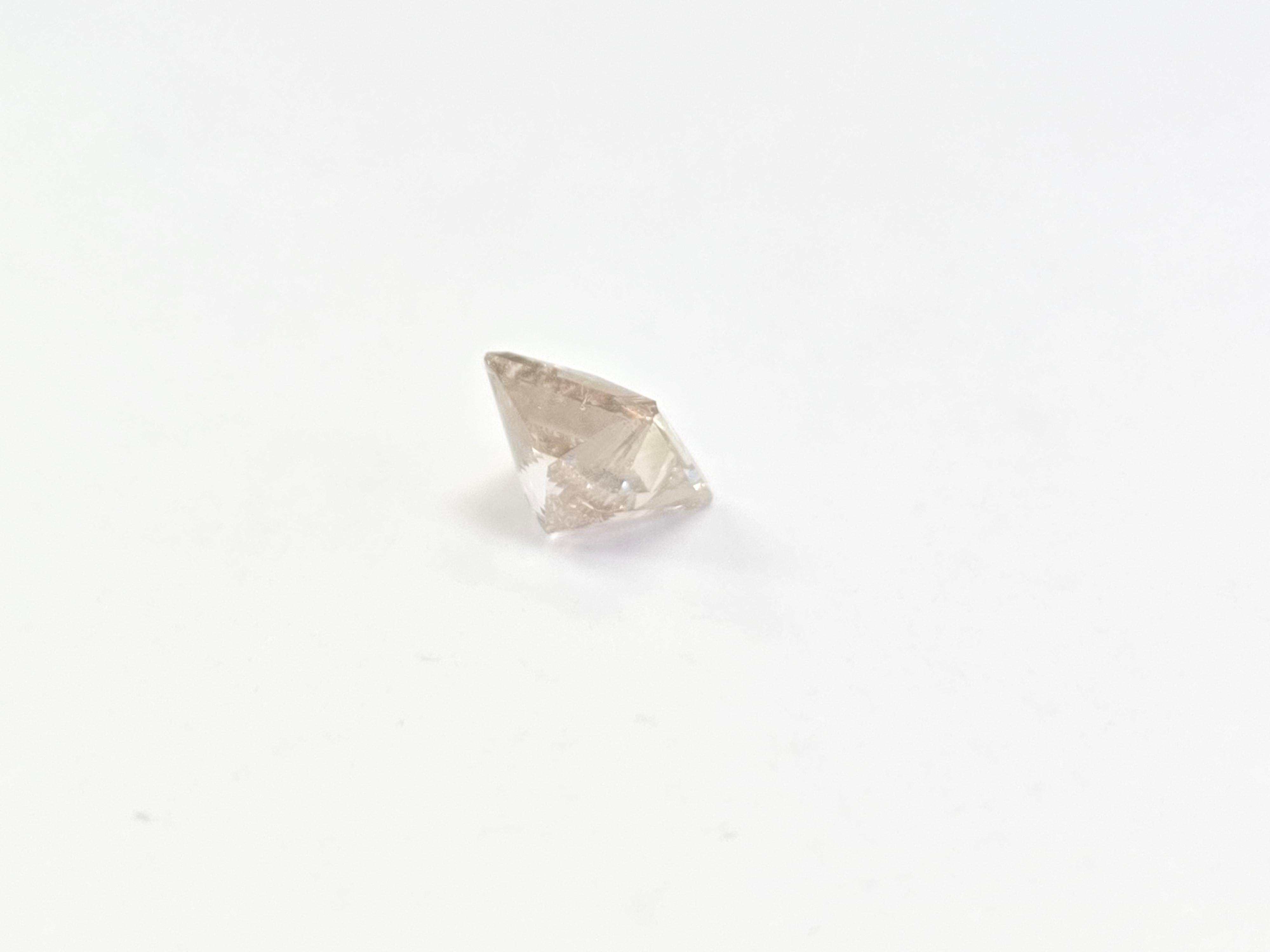Women's or Men's 1.18 Carat Princess Shape Natural Diamond For Sale