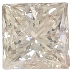 1.18 Carat Princess Shape Natural Diamond